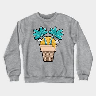 Palm tree Crewneck Sweatshirt